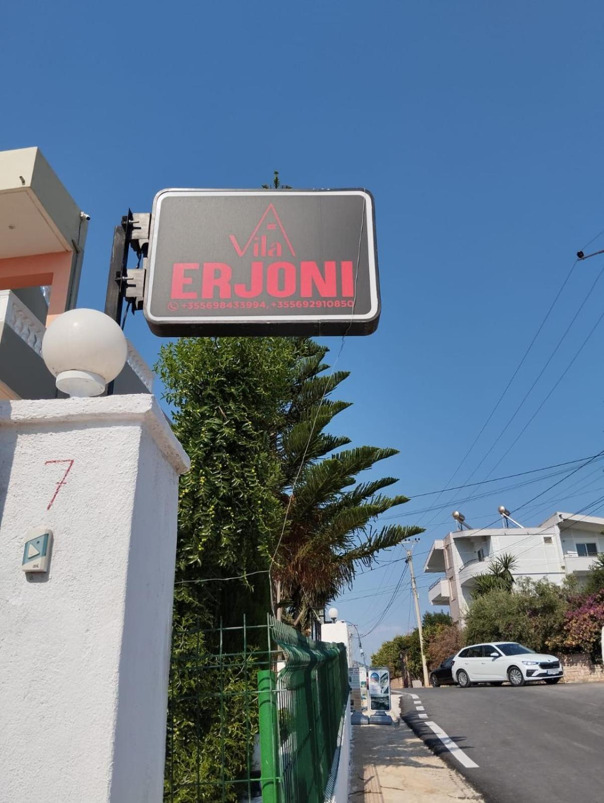 Vila Erjoni Ksamil Esterno foto